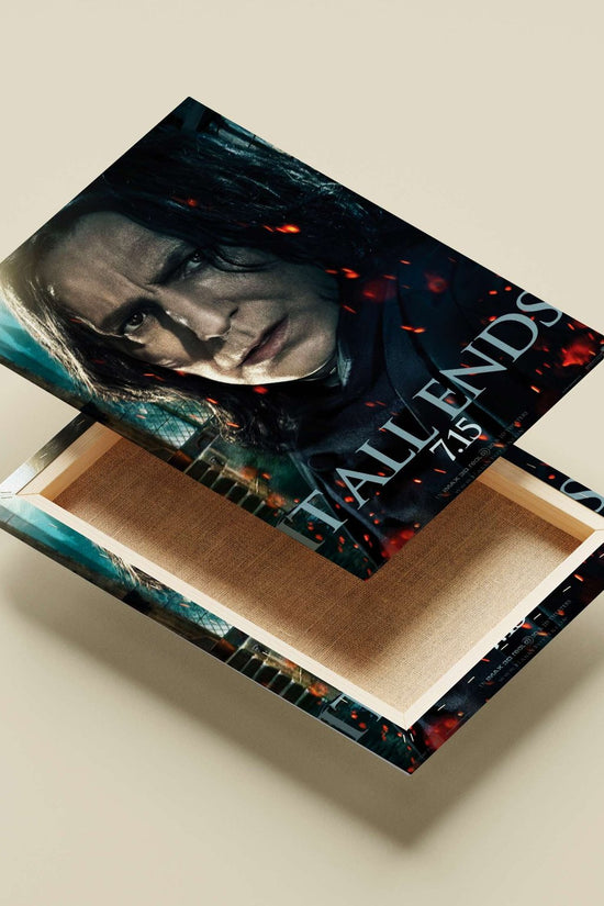 Severus Snape from the Harry Potter franchise Main Subject: Severus Snape from the Harry Potter franchise Canvas wall art —