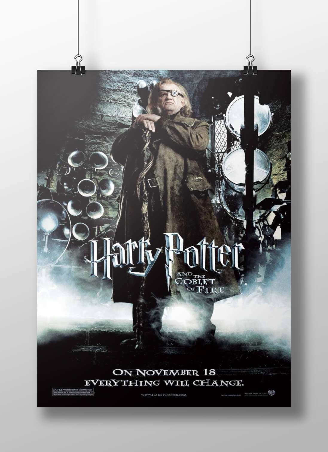 Albus Dumbledore Main Subject: Albus Dumbledore Matte BoizzBoard rigid print — Superhero wall art India | PosterBoizz