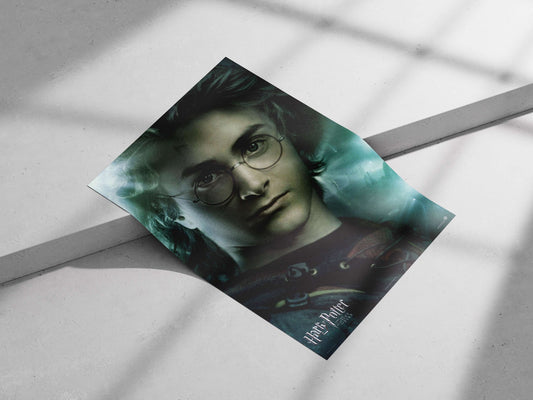 Harry Potter (from the Harry Potter franchise) Main Subject: Harry Potter (from the Harry Potter franchise) Matte poster