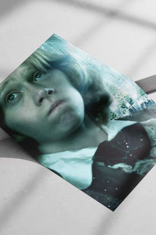 Hermione Granger from Harry Potter franchise Main Subject: Hermione Granger from Harry Potter franchise Matte poster print —