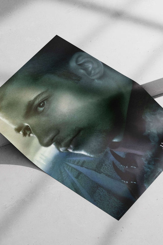 Draco Malfoy from the Harry Potter franchise Main Subject: Draco Malfoy from the Harry Potter franchise Matte poster print —