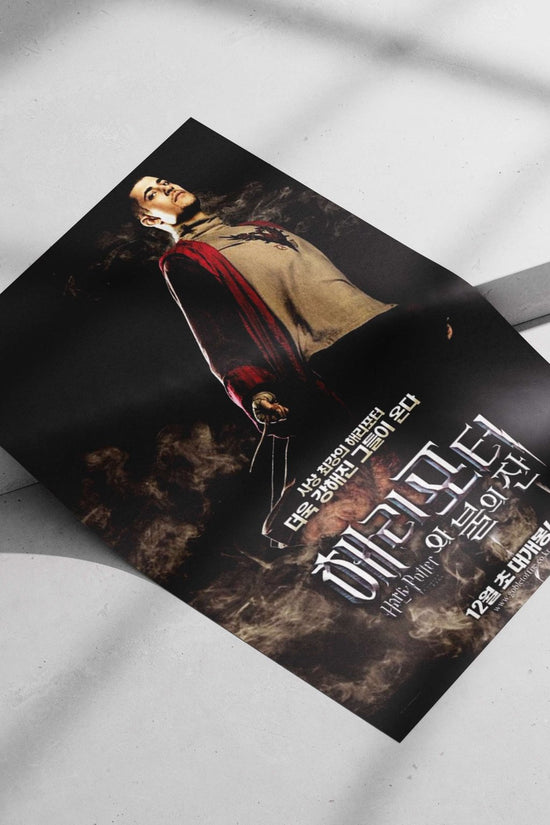 Harry Potter (from the Harry Potter franchise) Main Subject: Harry Potter (from the Harry Potter franchise) Matte poster