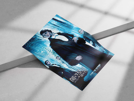 Harry Potter from the Harry Potter franchise Main Subject: Harry Potter from the Harry Potter franchise Matte poster print —