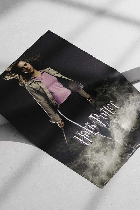 Hermione Granger (Harry Potter franchise) Main Subject: Hermione Granger (Harry Potter franchise) Matte poster print —