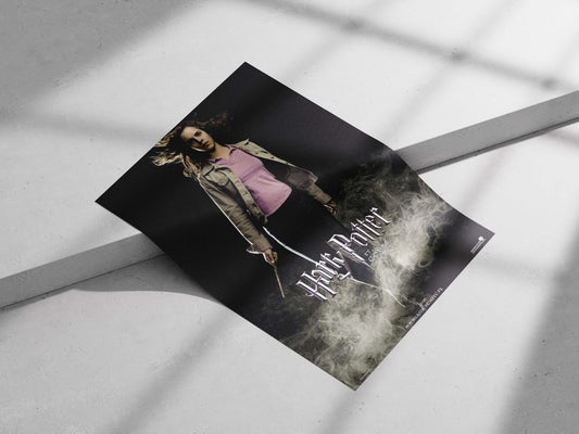 Hermione Granger (Harry Potter franchise) Main Subject: Hermione Granger (Harry Potter franchise) Matte poster print —