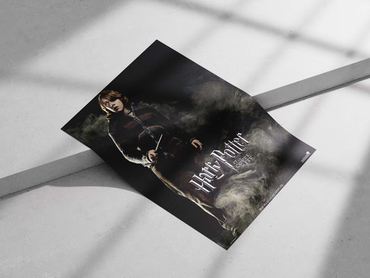 Harry Potter (franchise) Main Subject: Harry Potter (franchise) Matte poster print — Hollywood wall art India | PosterBoizz