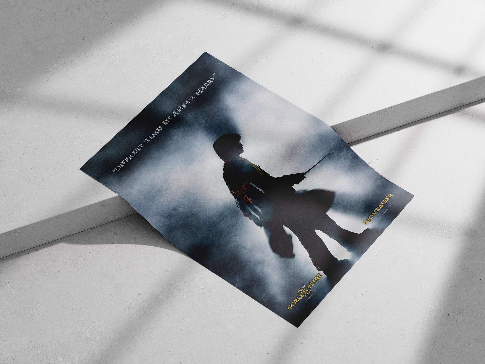 Harry Potter (from the Harry Potter franchise) Main Subject: Harry Potter (from the Harry Potter franchise) Matte poster