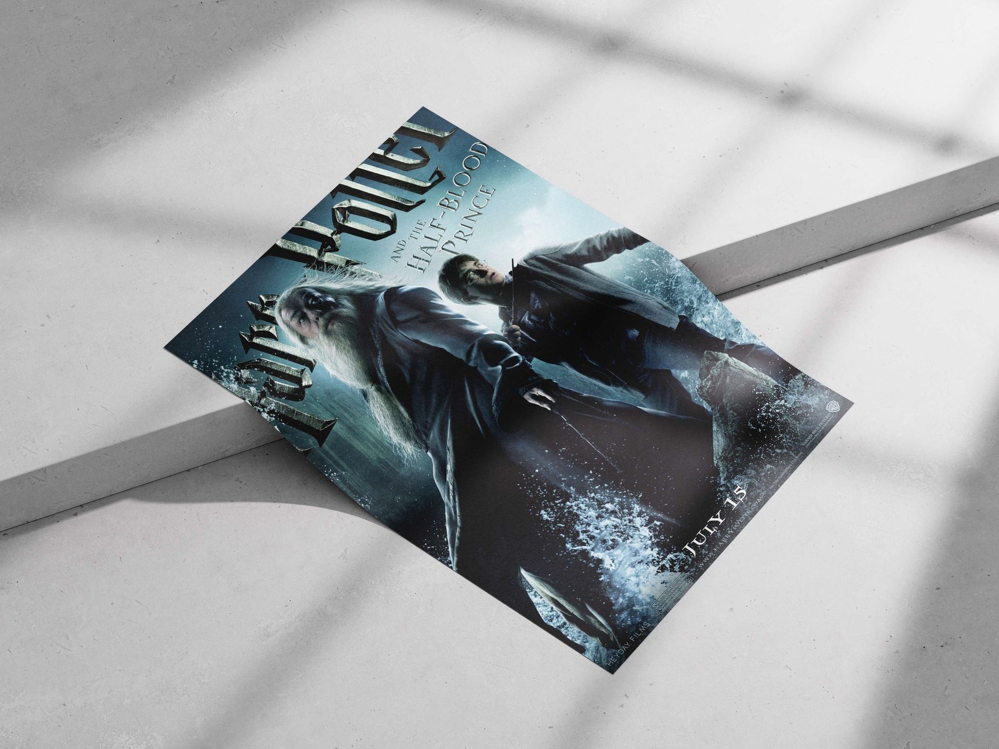 Harry Potter and Albus Dumbledore from the Harry Potter franchise. Main Subject: Harry Potter and Albus Dumbledore from the