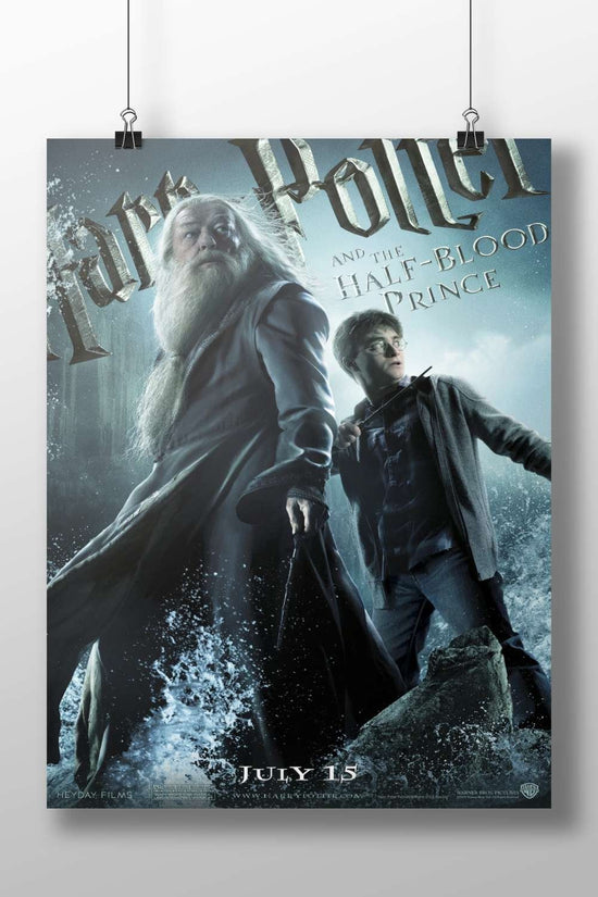 Harry Potter and Albus Dumbledore from the Harry Potter franchise. Main Subject: Harry Potter and Albus Dumbledore from the