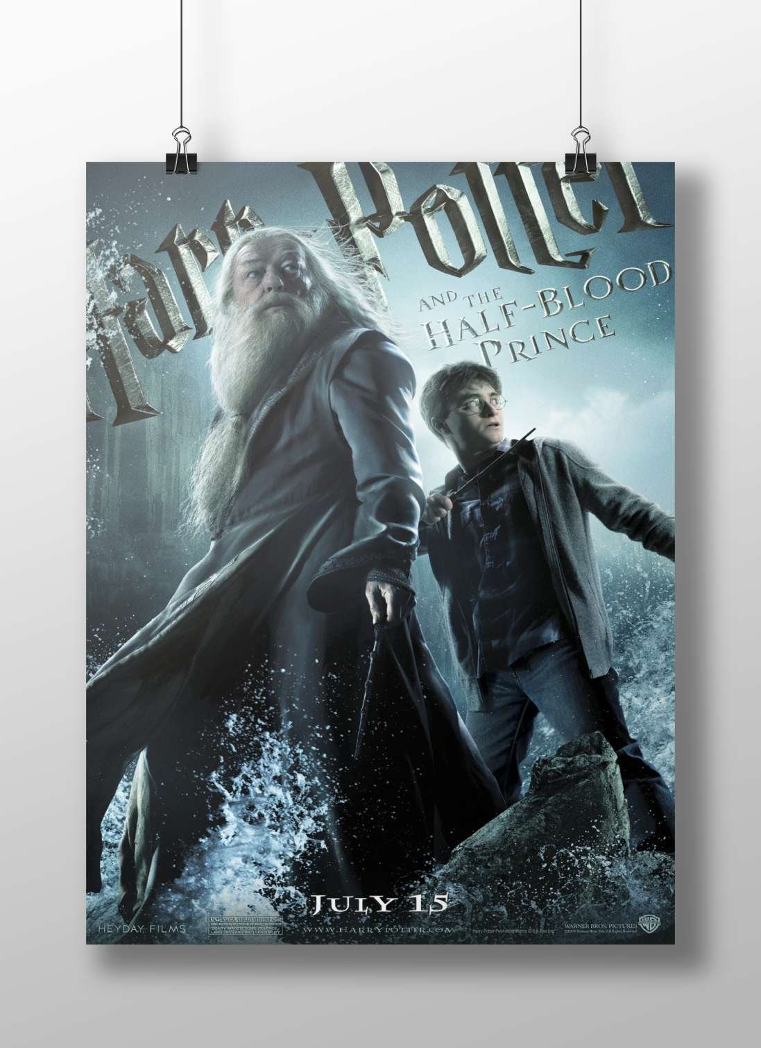 Harry Potter and Albus Dumbledore from the Harry Potter franchise. Main Subject: Harry Potter and Albus Dumbledore from the
