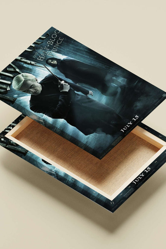 The promotional poster for "Harry Potter and the Half-Blood Prince" (film in the Harry Potter franchise) Main Subject: The