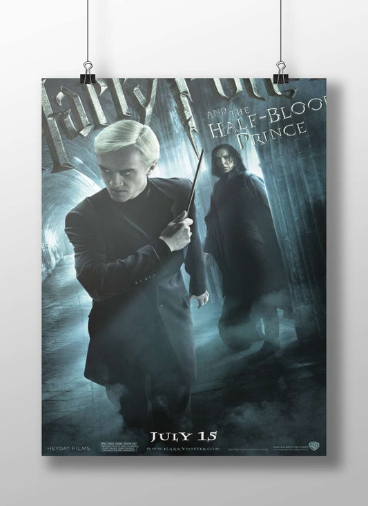 The promotional poster for "Harry Potter and the Half-Blood Prince" (film in the Harry Potter franchise) Main Subject: The