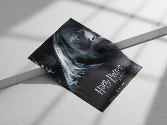 Harry Potter and the Half-Blood Prince (film) Main Subject: Harry Potter and the Half-Blood Prince (film) Matte poster print