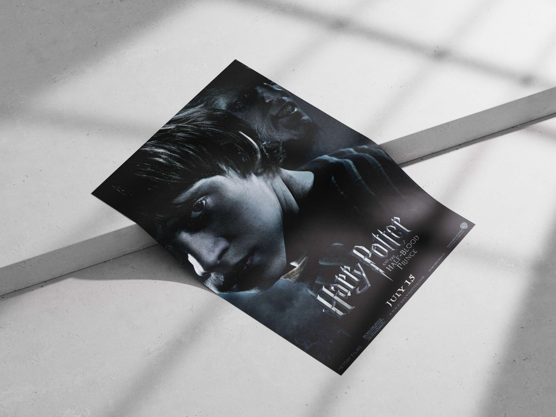 Harry Potter and Lord Voldemort Main Subject: Harry Potter and Lord Voldemort Matte poster print — Superhero wall art India