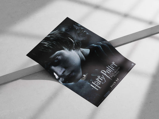 Harry Potter and Lord Voldemort Main Subject: Harry Potter and Lord Voldemort Matte poster print — Superhero wall art India