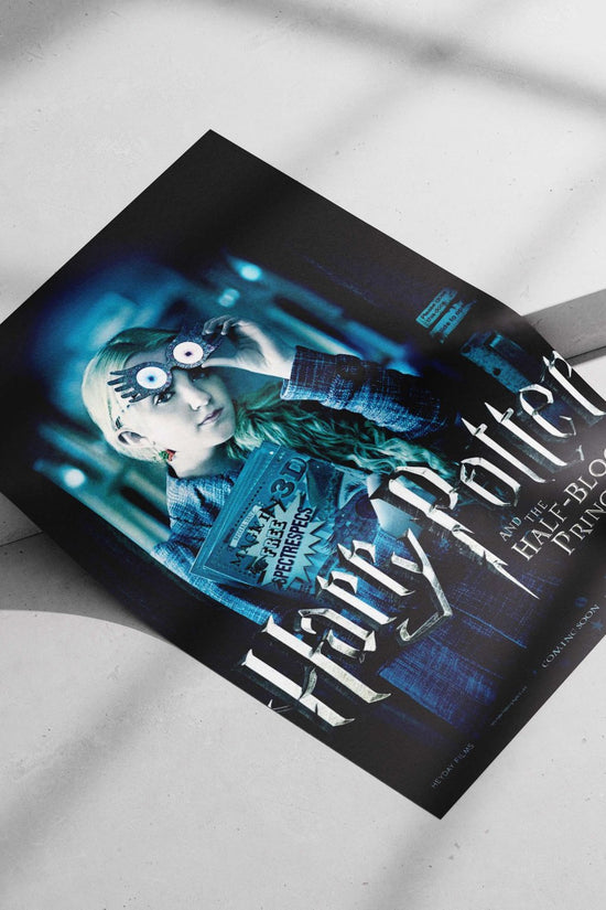 Luna Lovegood (Harry Potter franchise) Main Subject: Luna Lovegood (Harry Potter franchise) Matte poster print — Superhero