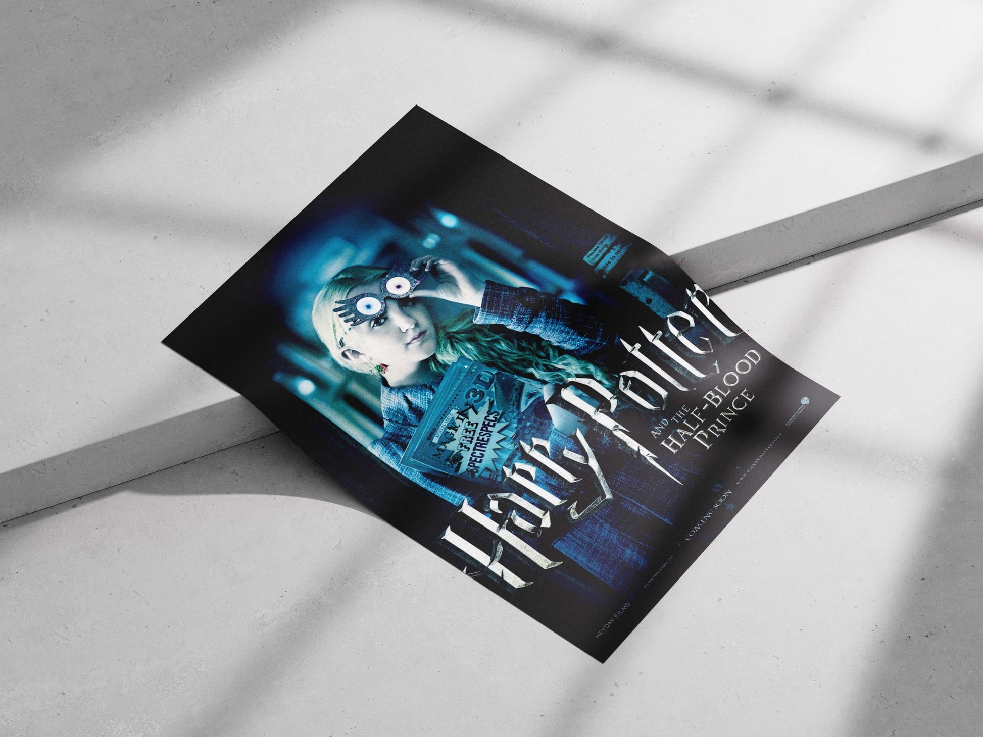 Luna Lovegood (Harry Potter franchise) Main Subject: Luna Lovegood (Harry Potter franchise) Matte poster print — Superhero