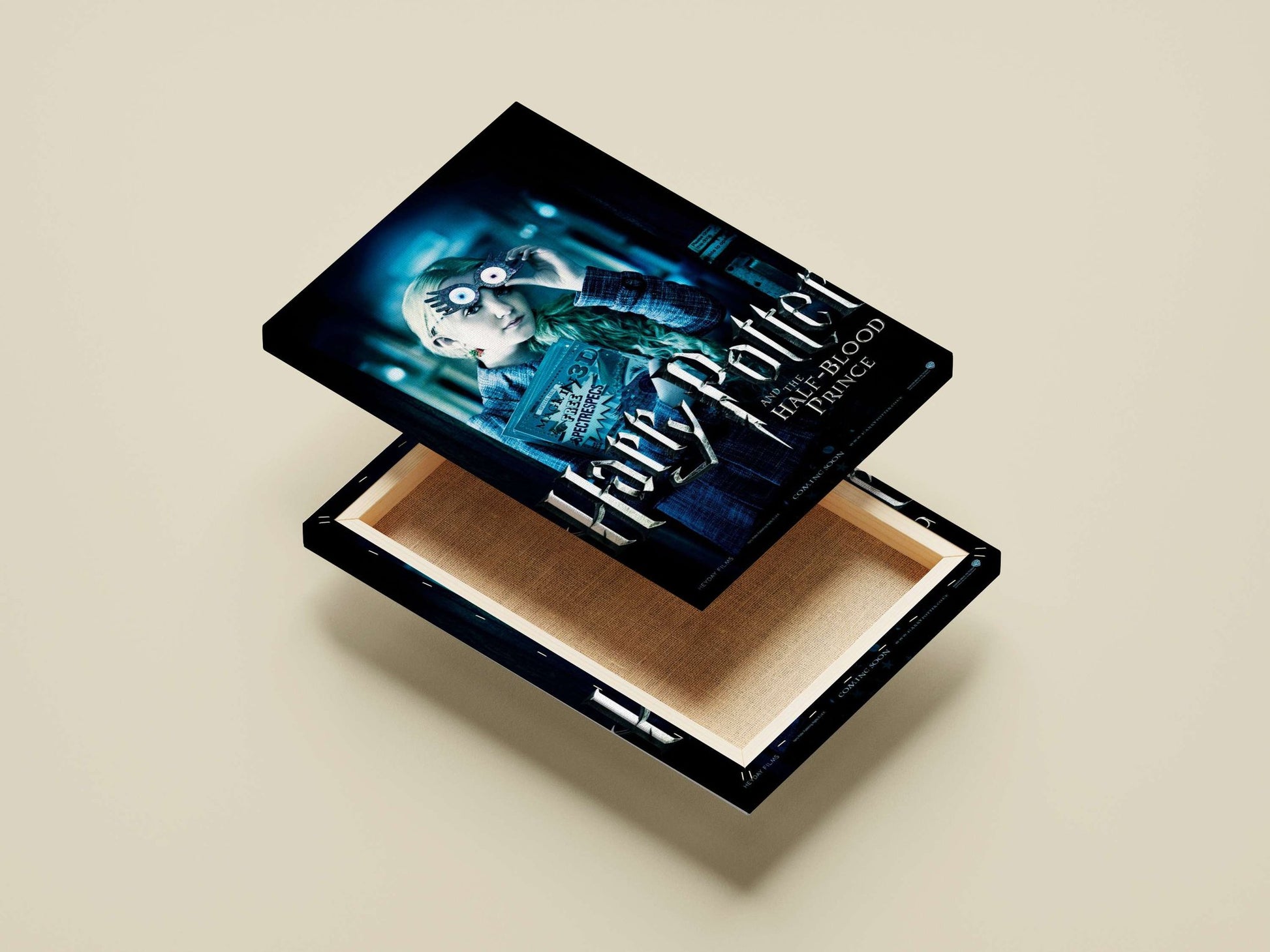 Luna Lovegood (Harry Potter franchise) Main Subject: Luna Lovegood (Harry Potter franchise) Canvas wall art — Superhero wall