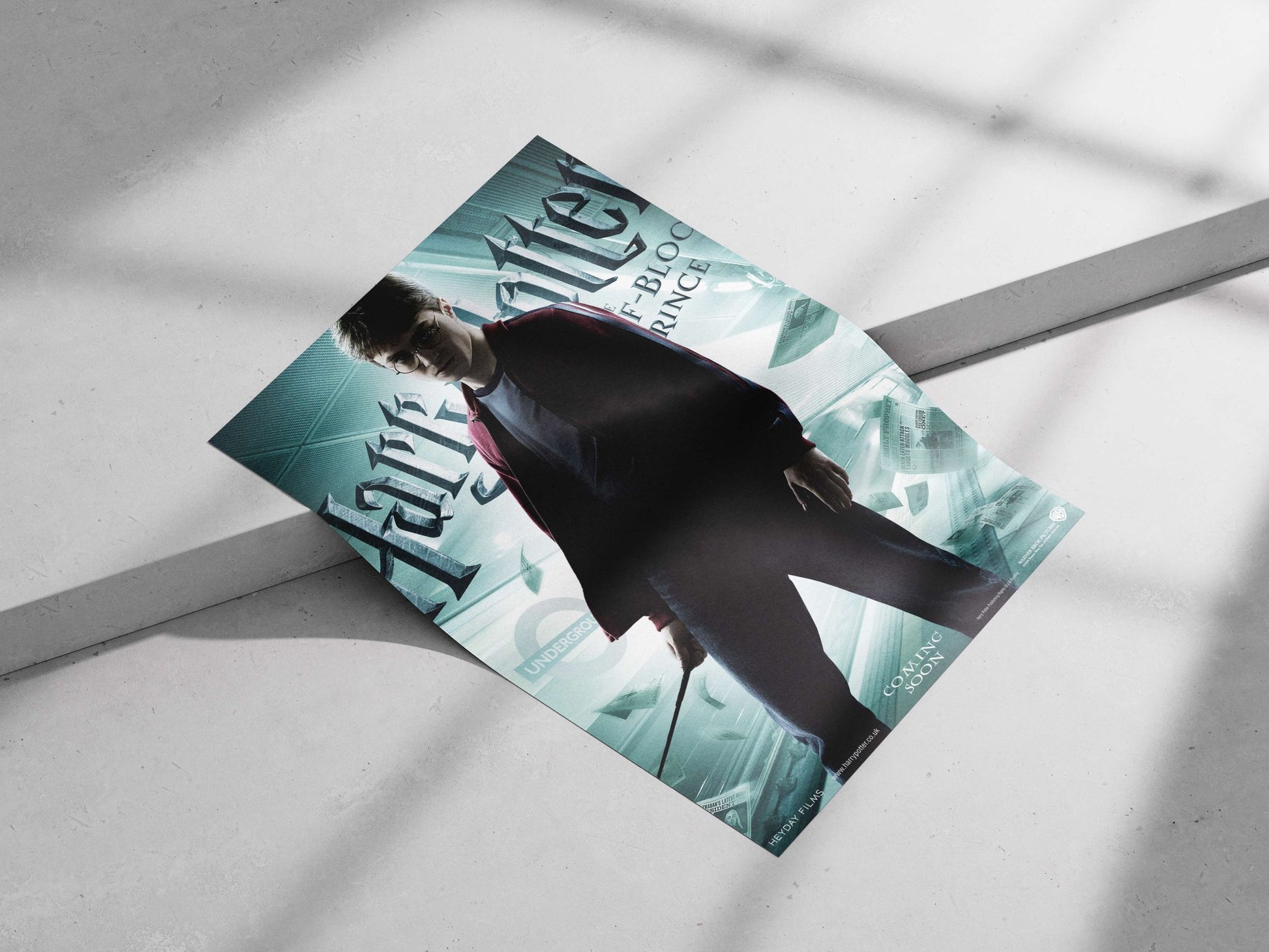 Harry Potter (Harry Potter franchise) Main Subject: Harry Potter (Harry Potter franchise) Matte poster print — Superhero