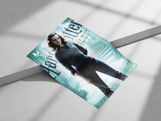 Hermione Granger (Harry Potter franchise) Main Subject: Hermione Granger (Harry Potter franchise) Matte poster print —