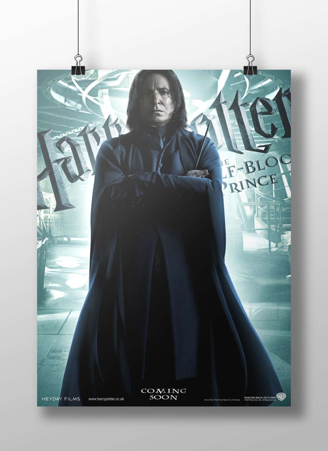 Severus Snape (Harry Potter franchise) Main Subject: Severus Snape (Harry Potter franchise) Matte BoizzBoard rigid print —