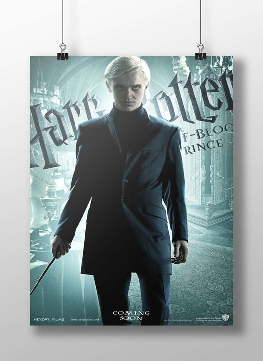 Draco Malfoy from the Harry Potter franchise Main Subject: Draco Malfoy from the Harry Potter franchise Matte BoizzBoard