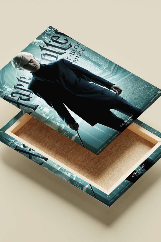 Draco Malfoy from the Harry Potter franchise Main Subject: Draco Malfoy from the Harry Potter franchise Canvas wall art —