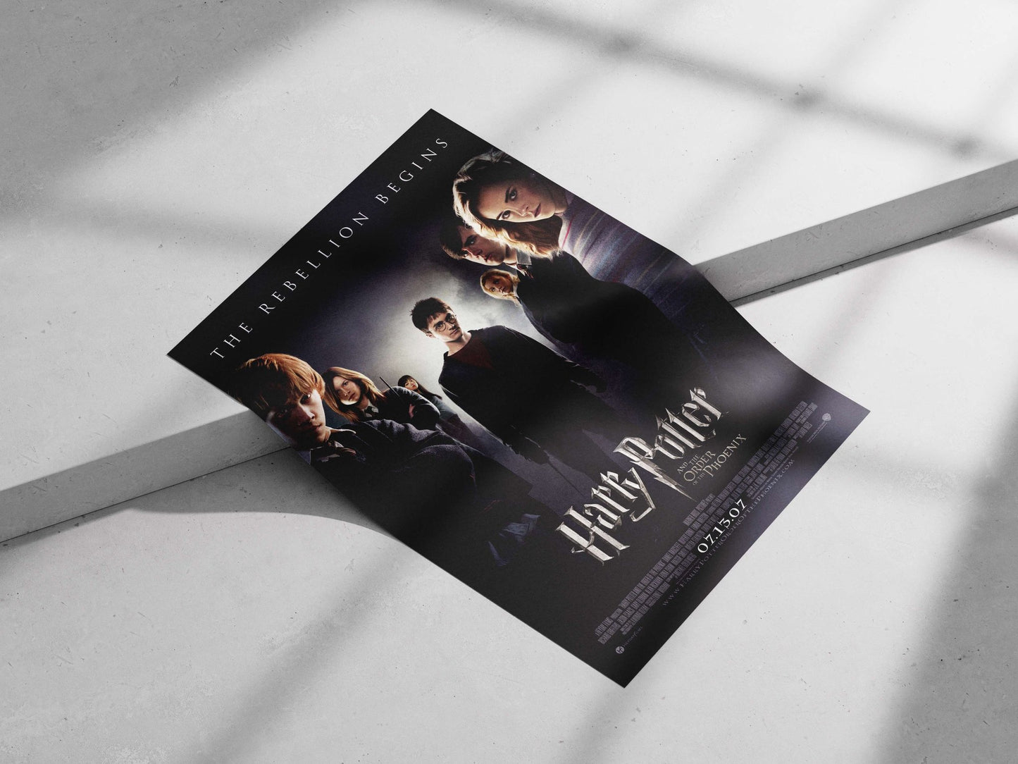 Harry Potter and the Order of the Phoenix (film) Main Subject: Harry Potter and the Order of the Phoenix (film) Matte poster