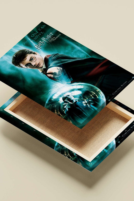 Harry Potter and Lord Voldemort Main Subject: Harry Potter and Lord Voldemort Canvas wall art — Anime wall art India |