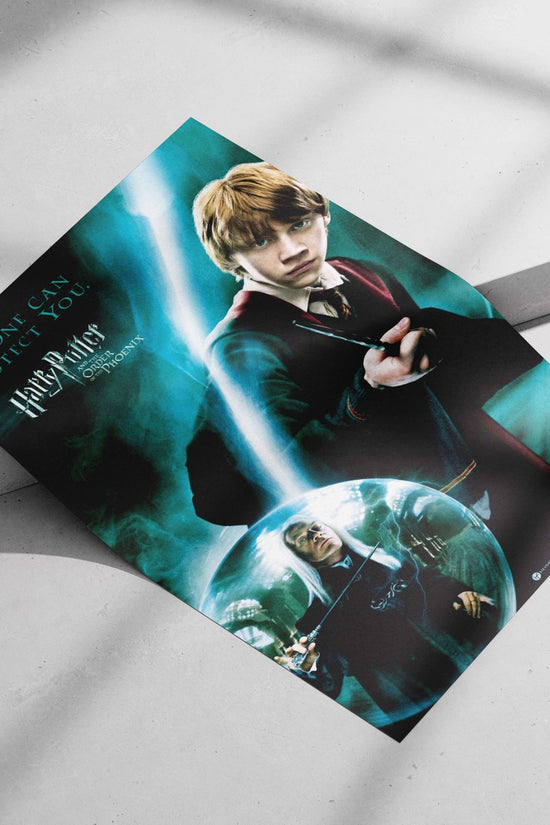 Ron Weasley (Harry Potter franchise) Main Subject: Ron Weasley (Harry Potter franchise) Matte poster print — Superhero wall