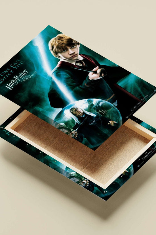 Ron Weasley (Harry Potter franchise) Main Subject: Ron Weasley (Harry Potter franchise) Canvas wall art — Superhero wall art