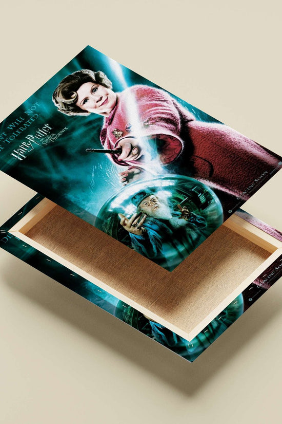 Dolores Umbridge (Harry Potter franchise) Main Subject: Dolores Umbridge (Harry Potter franchise) Canvas wall art —