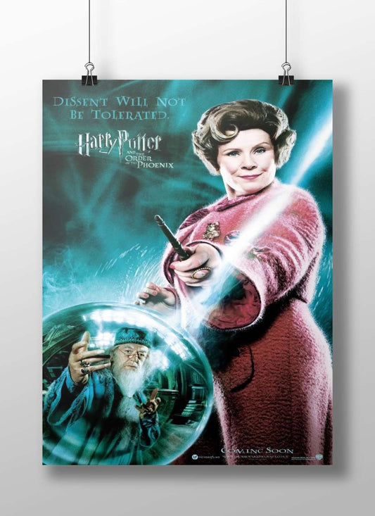 Dolores Umbridge (Harry Potter franchise) Main Subject: Dolores Umbridge (Harry Potter franchise) Matte BoizzBoard rigid
