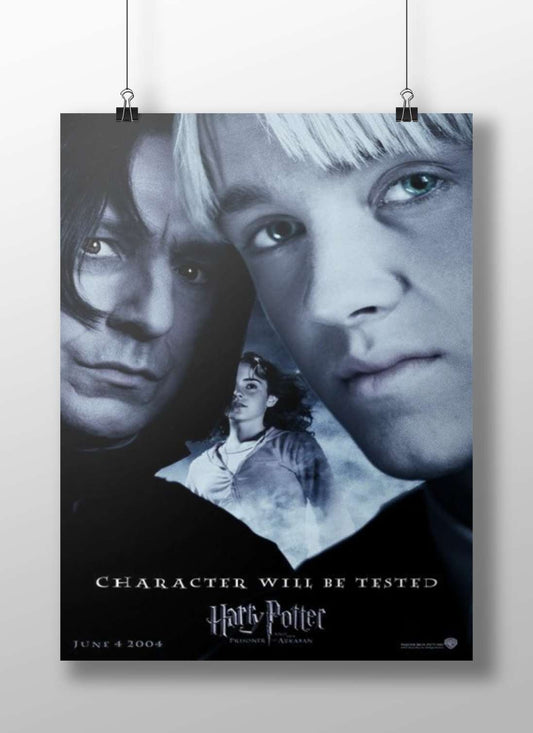 Harry Potter, Severus Snape, and Hermione Granger from the Harry Potter franchise Main Subject: Harry Potter, Severus Snape,