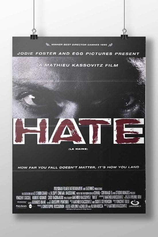 HATE (La Haine), a film by Mathieu Kassovitz Main Subject: HATE (La Haine), a film by Mathieu Kassovitz Matte BoizzBoard