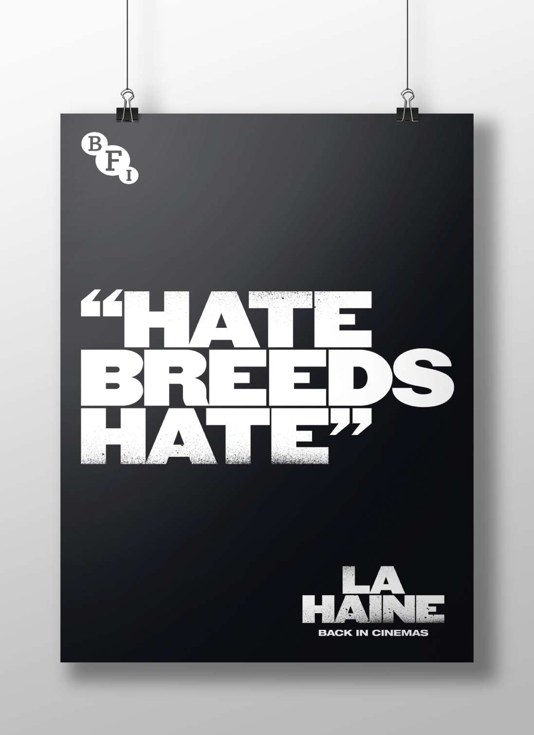 La Haine (film) Main Subject: La Haine (film) Matte BoizzBoard rigid print — Bollywood wall art India | PosterBoizz