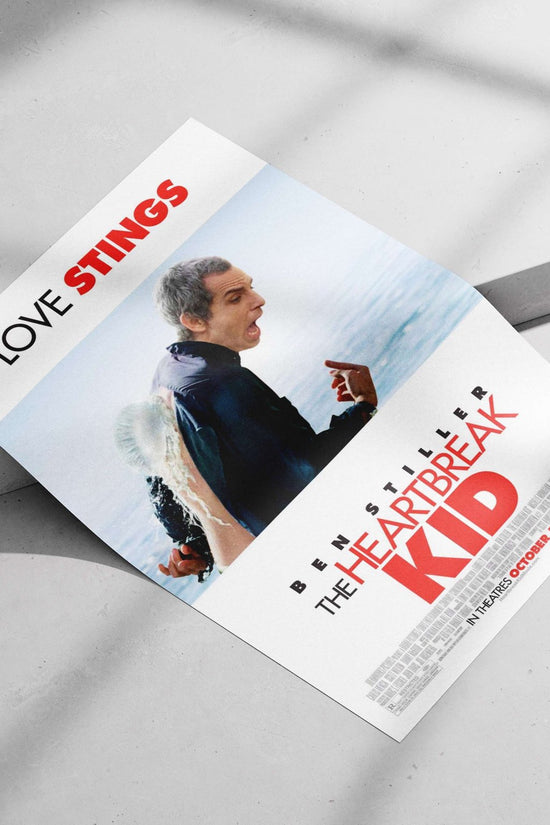 The Heartbreak Kid (starring Ben Stiller) Main Subject: The Heartbreak Kid (starring Ben Stiller) Matte poster print —