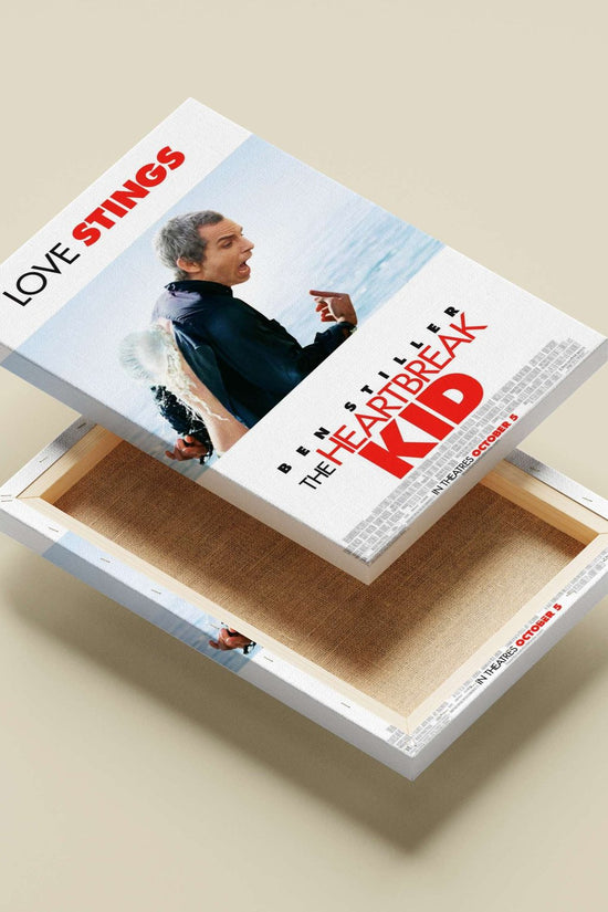 The Heartbreak Kid (starring Ben Stiller) Main Subject: The Heartbreak Kid (starring Ben Stiller) Canvas wall art —