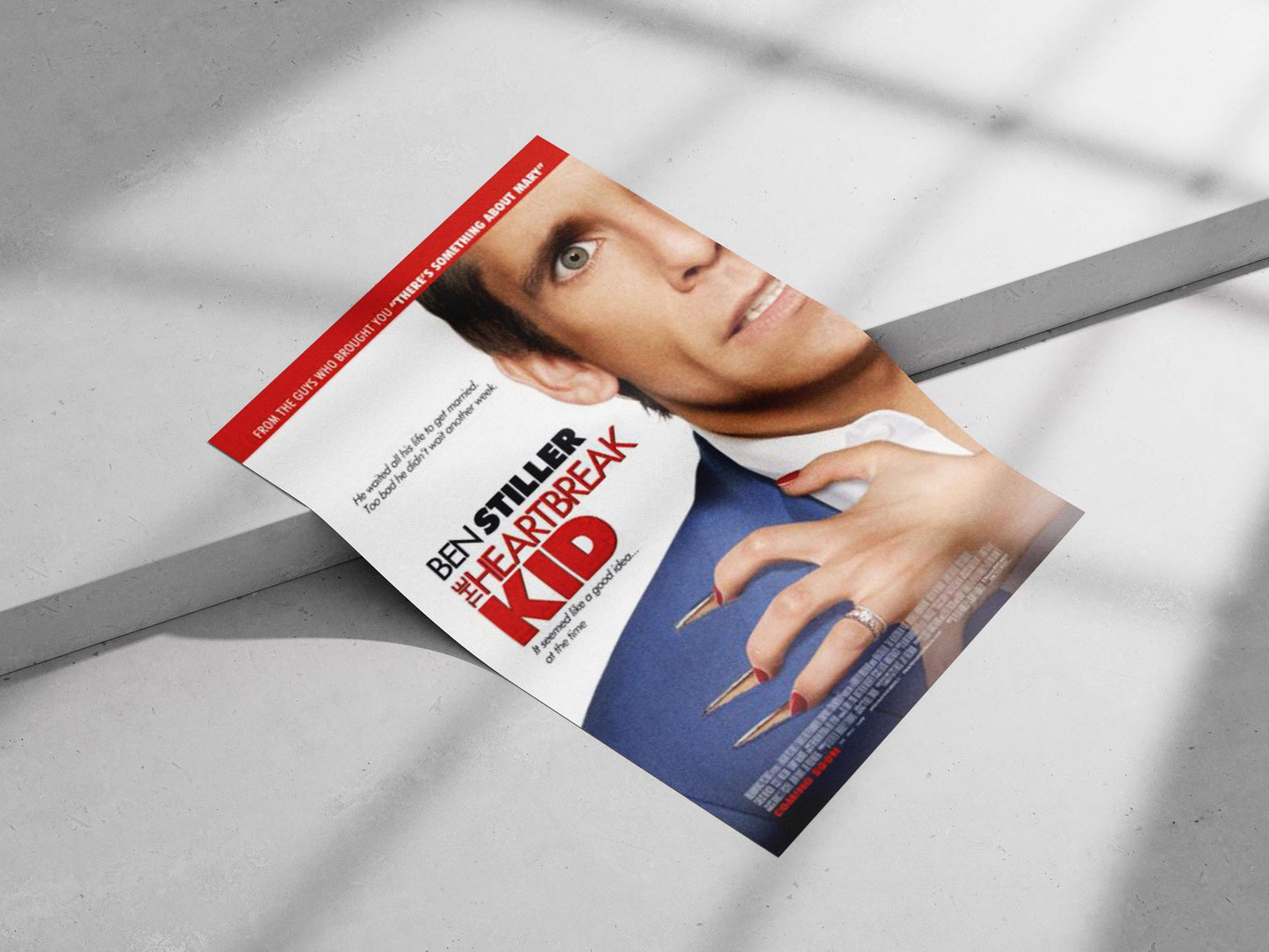 The Heartbreak Kid (film) starring Ben Stiller Main Subject: The Heartbreak Kid (film) starring Ben Stiller Matte poster