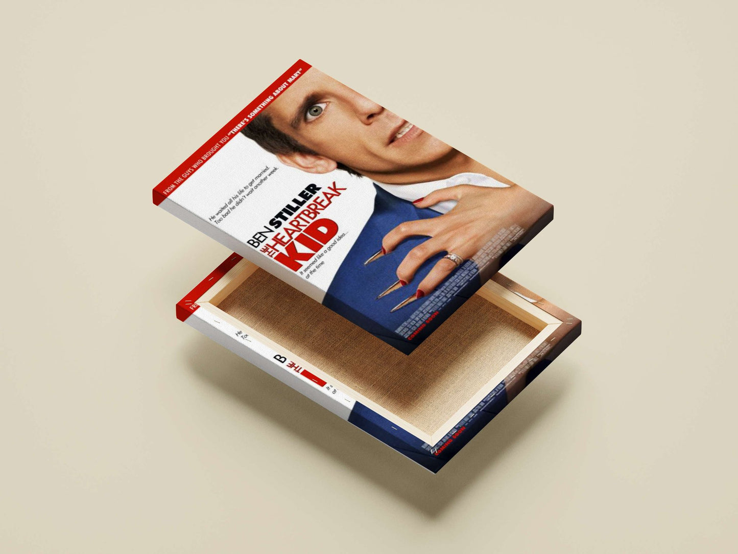 The Heartbreak Kid (film) starring Ben Stiller Main Subject: The Heartbreak Kid (film) starring Ben Stiller Canvas wall art