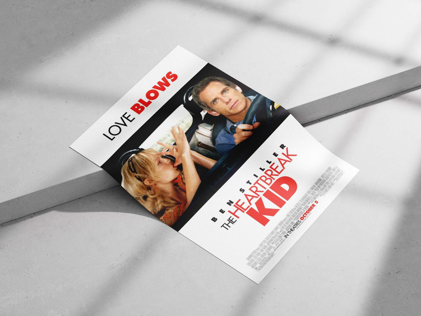 The film "The Heartbreak Kid" starring Ben Stiller Main Subject: The film "The Heartbreak Kid" starring Ben Stiller Matte