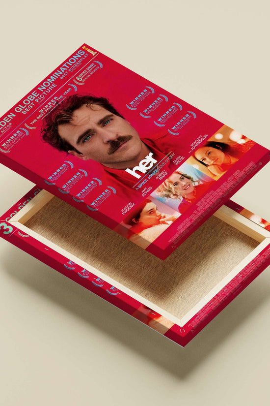 The movie "Her" Main Subject: The movie "Her" Canvas wall art — Bollywood wall art India | PosterBoizz