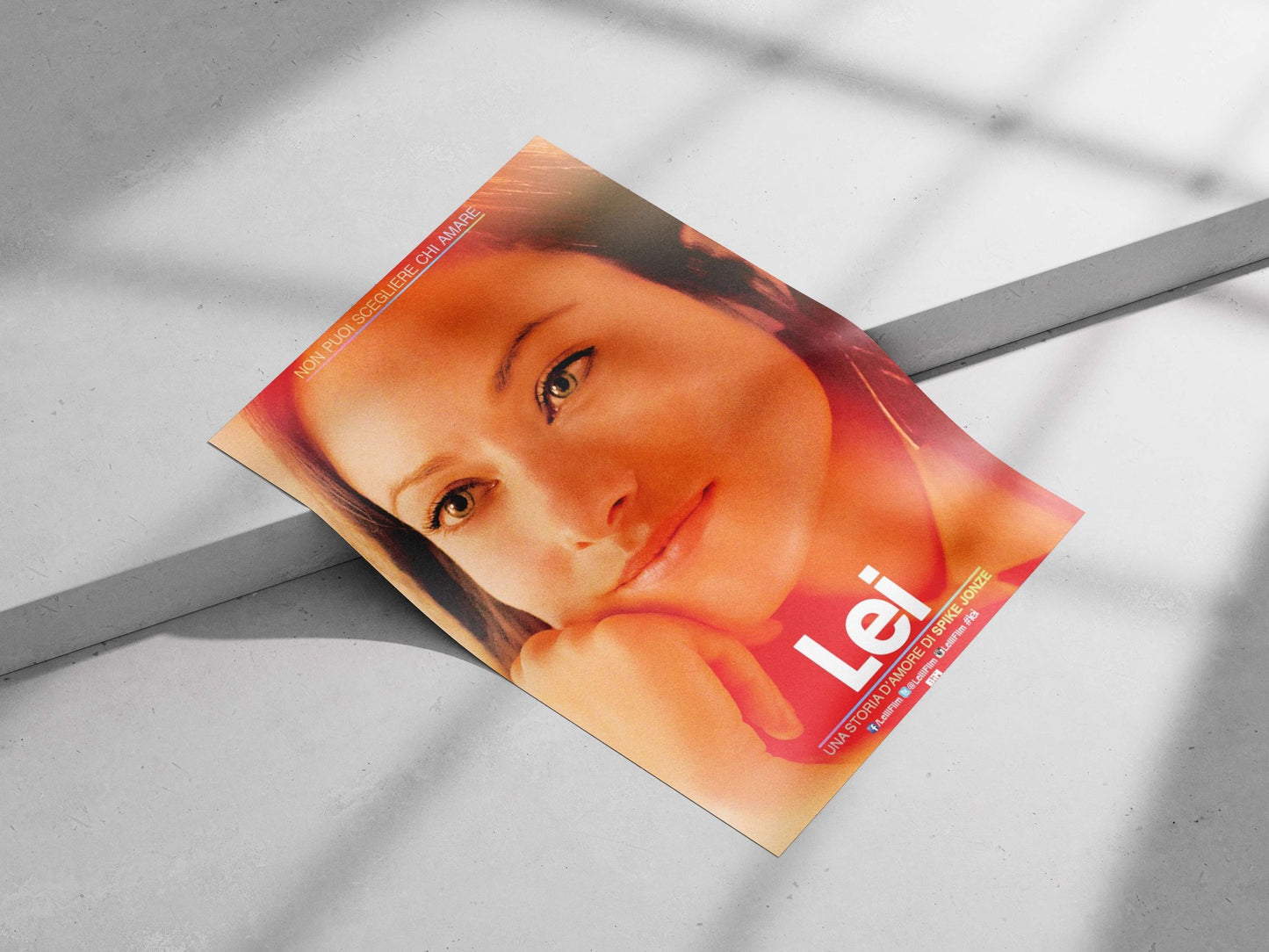Lei (Her), a film by Spike Jonze Main Subject: Lei (Her), a film by Spike Jonze Matte poster print — Bollywood wall art