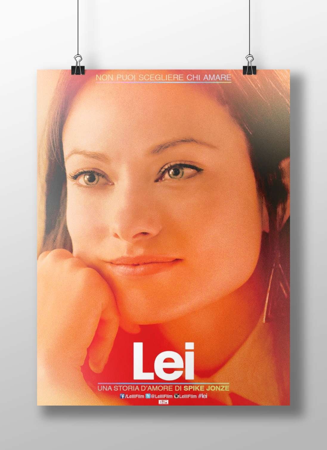 Lei (Her), a film by Spike Jonze Main Subject: Lei (Her), a film by Spike Jonze Matte BoizzBoard rigid print — Bollywood