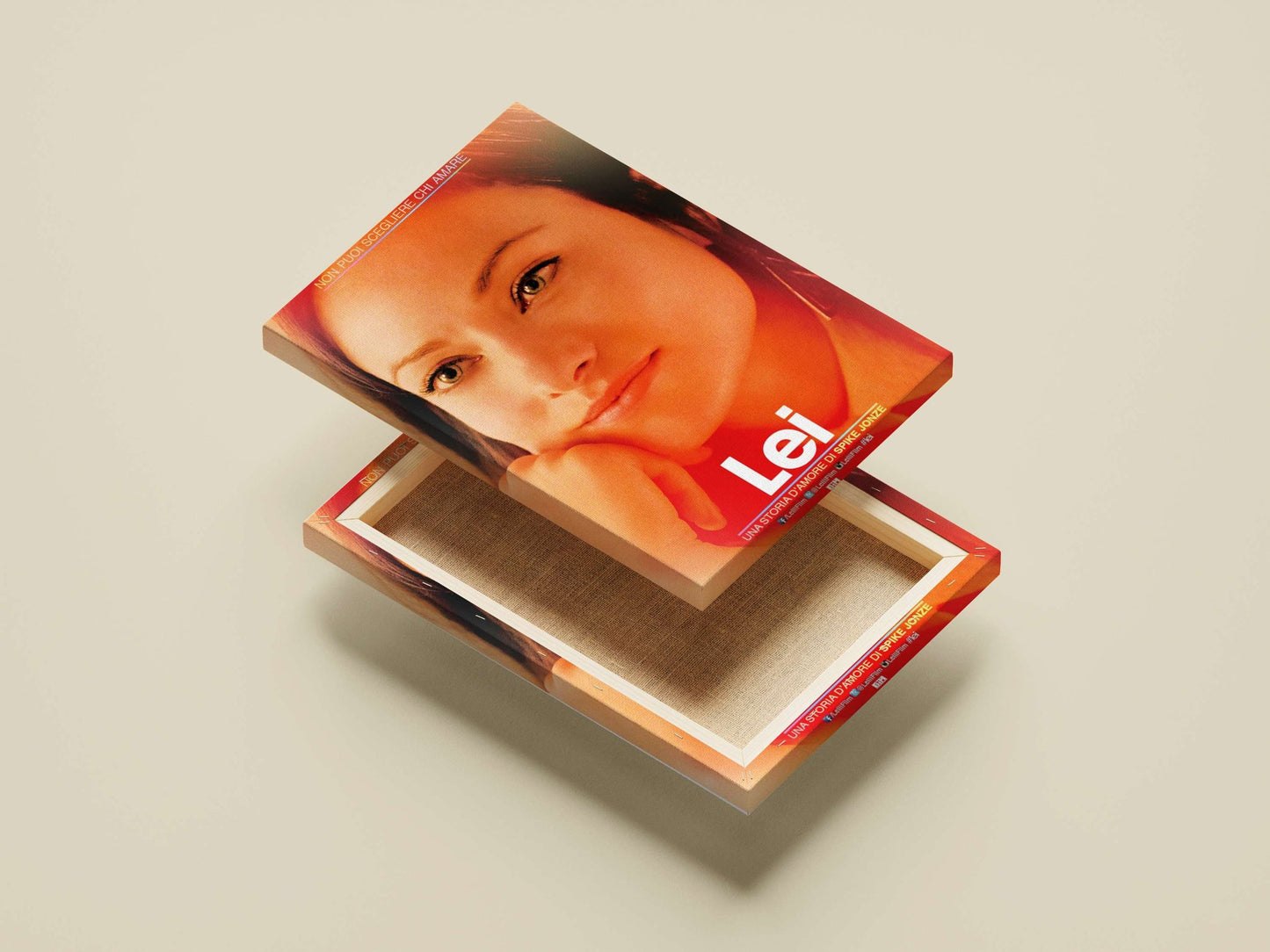 Lei (Her), a film by Spike Jonze Main Subject: Lei (Her), a film by Spike Jonze Canvas wall art — Bollywood wall art India |