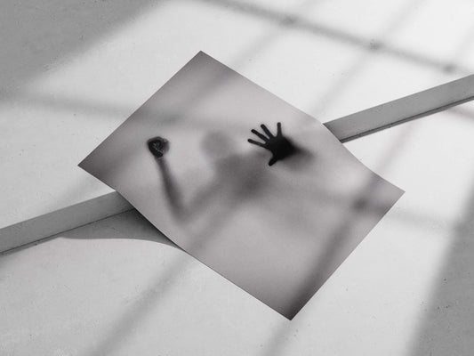 Human Shadow Main Subject: Human Shadow Matte poster print — Art wall art India | PosterBoizz