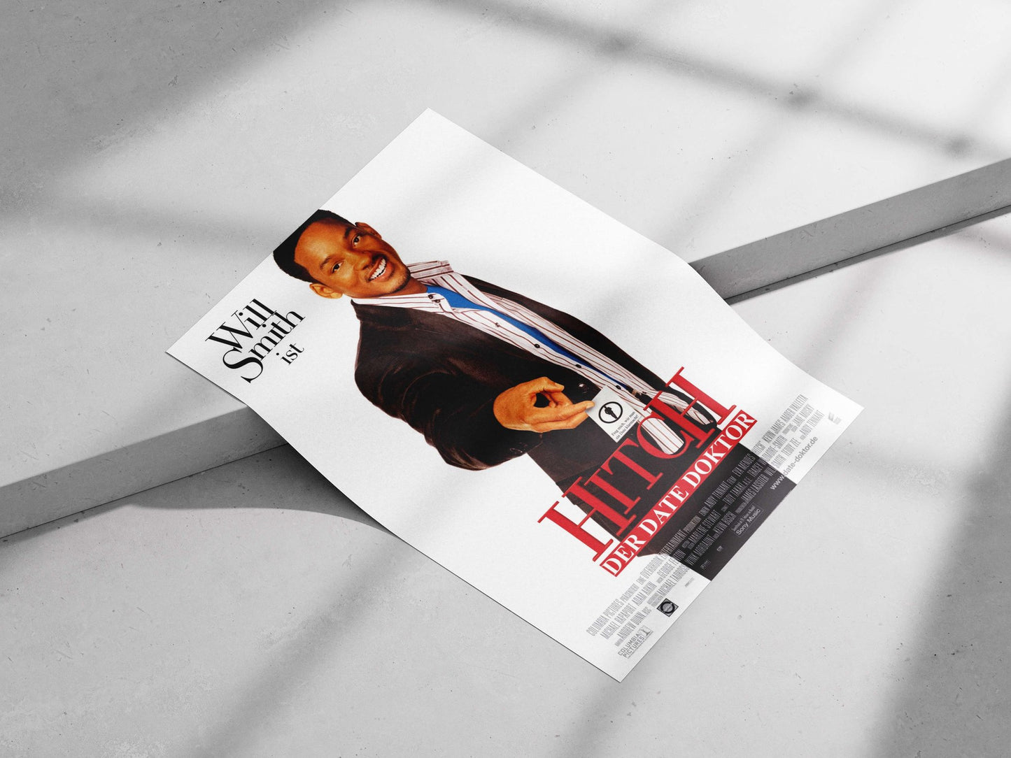 Hitch (2005 film) Main Subject: Hitch (2005 film) Matte poster print — Bollywood wall art India | PosterBoizz