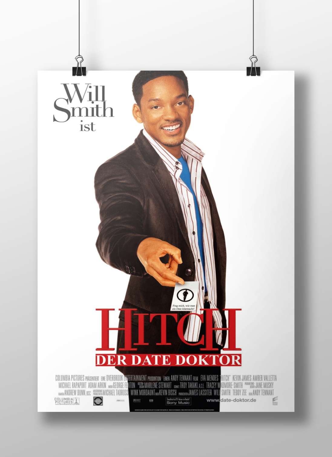 Hitch (2005 film) Main Subject: Hitch (2005 film) Matte BoizzBoard rigid print — Bollywood wall art India | PosterBoizz