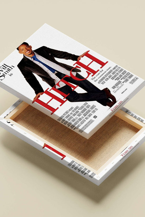 Will Smith (as the lead actor in the film "Hitch") Main Subject: Will Smith (as the lead actor in the film "Hitch") Canvas