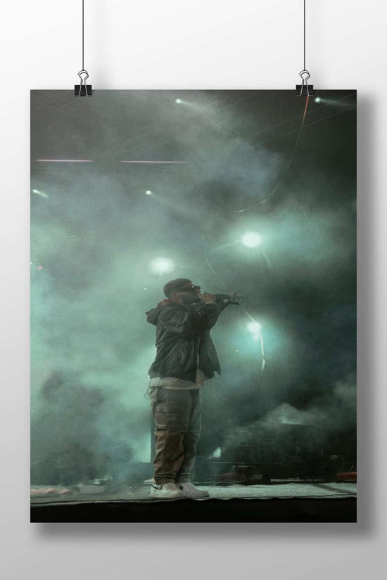 A performer Main Subject: A performer Matte BoizzBoard rigid print — Bollywood wall art India | PosterBoizz